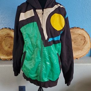 Nomis full zip up designed hoodie jacket